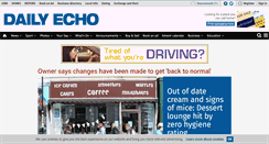 Desktop Screenshot of bournemouthecho.co.uk